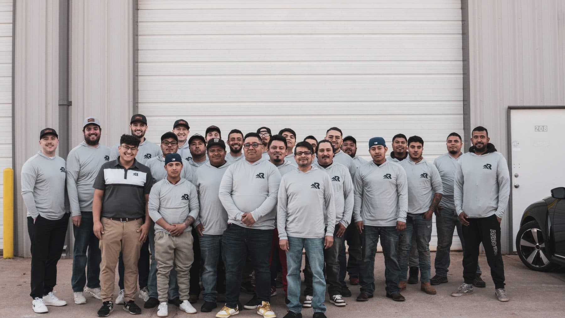 The Ringco Roofing and Construction crew